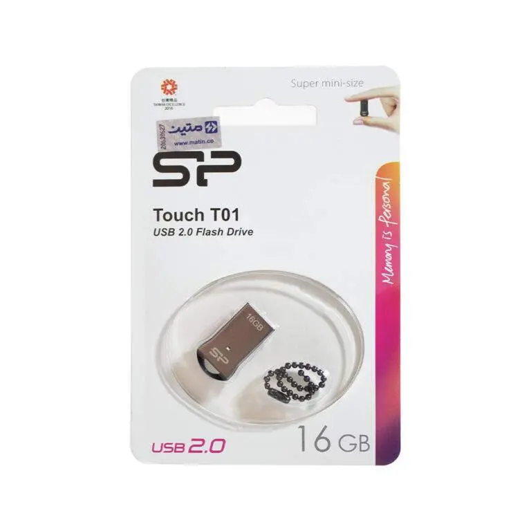 فلش مموری سیلیکون پاور USB 2.0 مدل Touch T01 16GB - Image 2