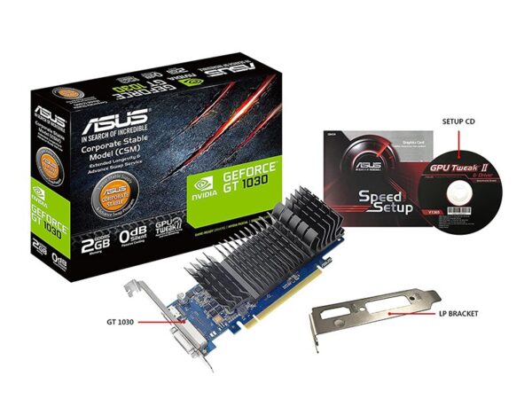 کارت گرافیک ASUS GeForce GT 1030 2GB - Image 5