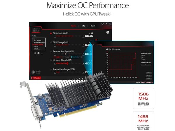 کارت گرافیک ASUS GeForce GT 1030 2GB - Image 6