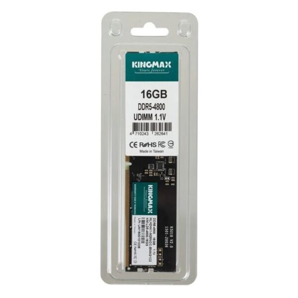 رم دسکتاپ DDR5 تک کاناله 4800 مگاهرتز KingMax ظرفیت 16 گیگابایت - Image 3