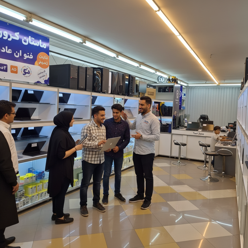 تعویض لپ تاپ کارکرده با نو