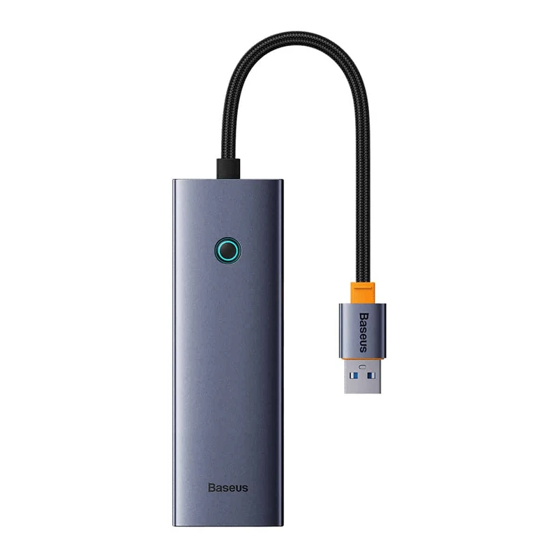 هاب 4 پورت USB-A بیسوس مدل UltraJoy Series Gigabit Network BS-OH109 - Image 3