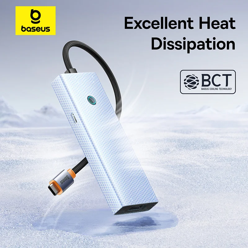 هاب 4 پورت USB-A بیسوس مدل BS-OH108 B0005280B811-09 - Image 9