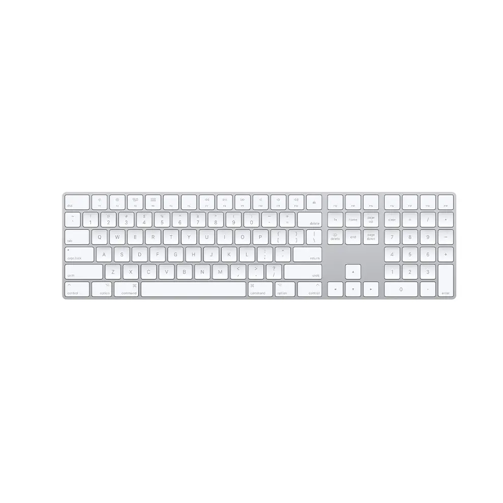 کیبورد اپل استوک با سیم مدل Apple Keyboard A۱۲۴۳ (Slim)